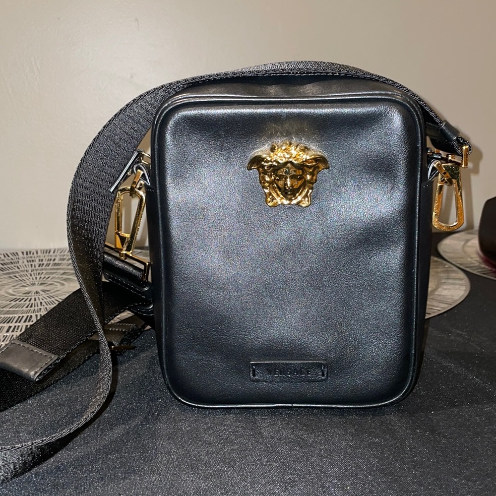 Versace Black Mini Crossbody